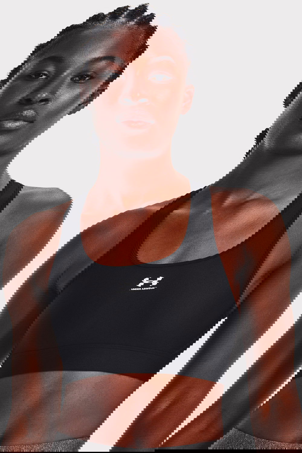 UA HG Armour Mid Padless - Black - workoutbrands.com