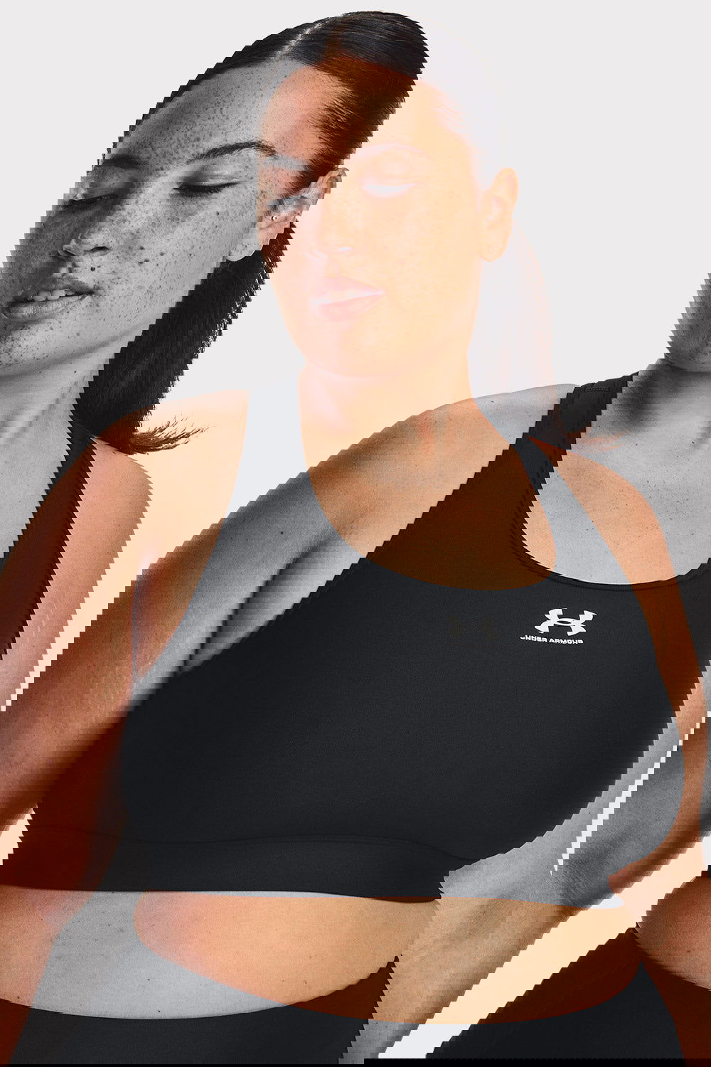 UA HG Armour Mid Padless - Black - workoutbrands.com