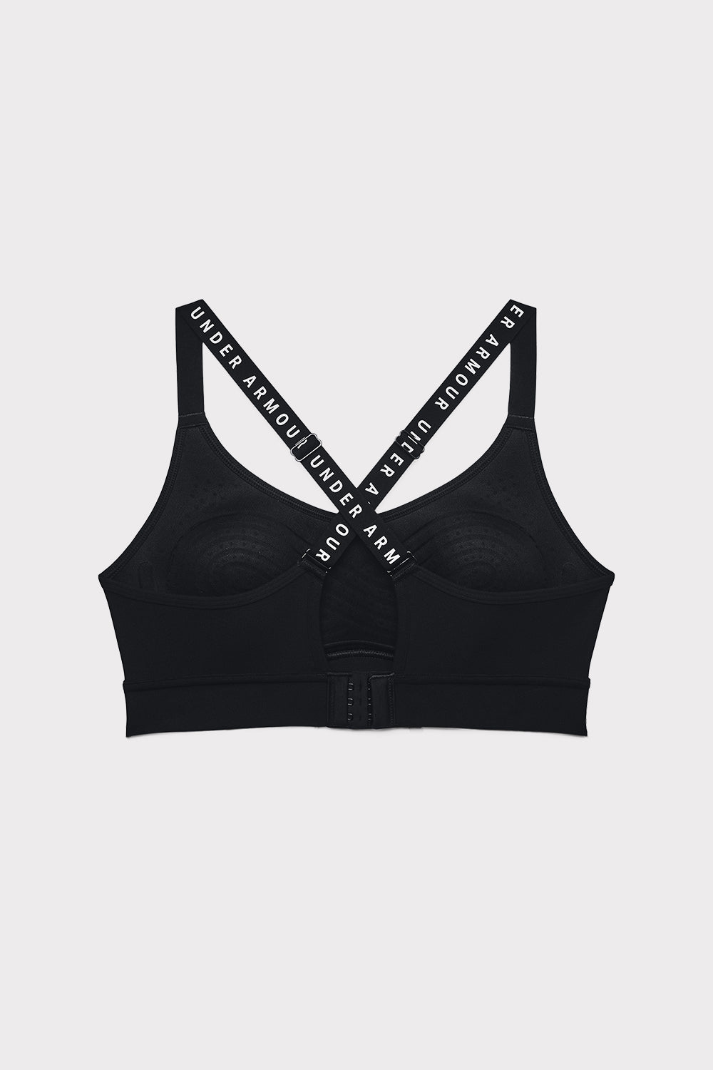 UA Infinity High Bra - Black - workoutbrands.com
