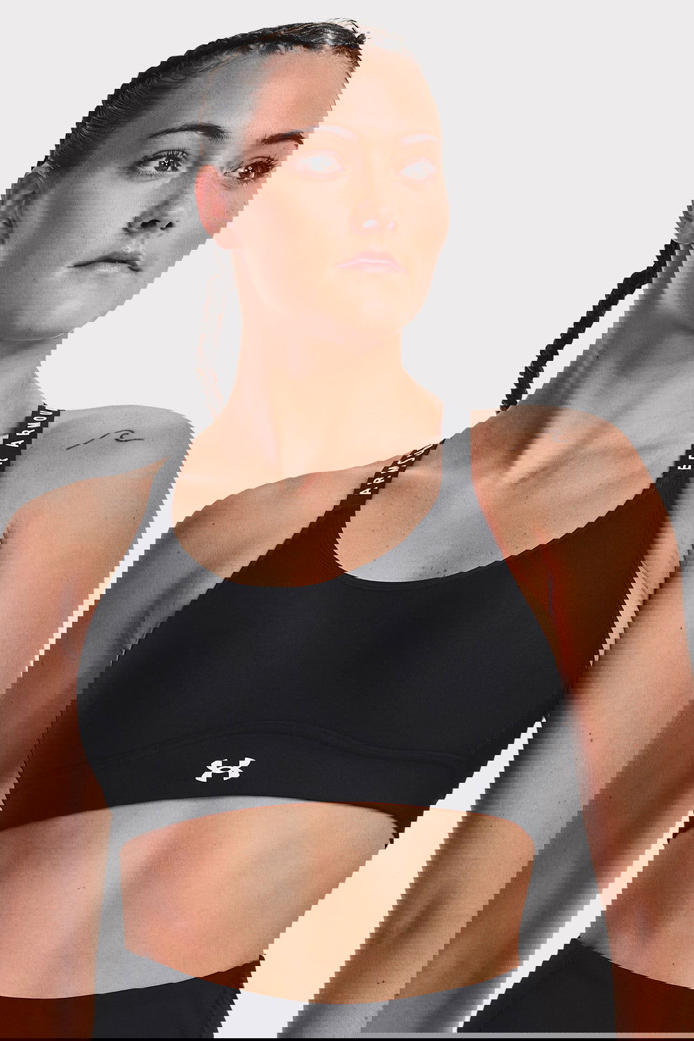 UA Infinity Mid Covered - Black - workoutbrands.com