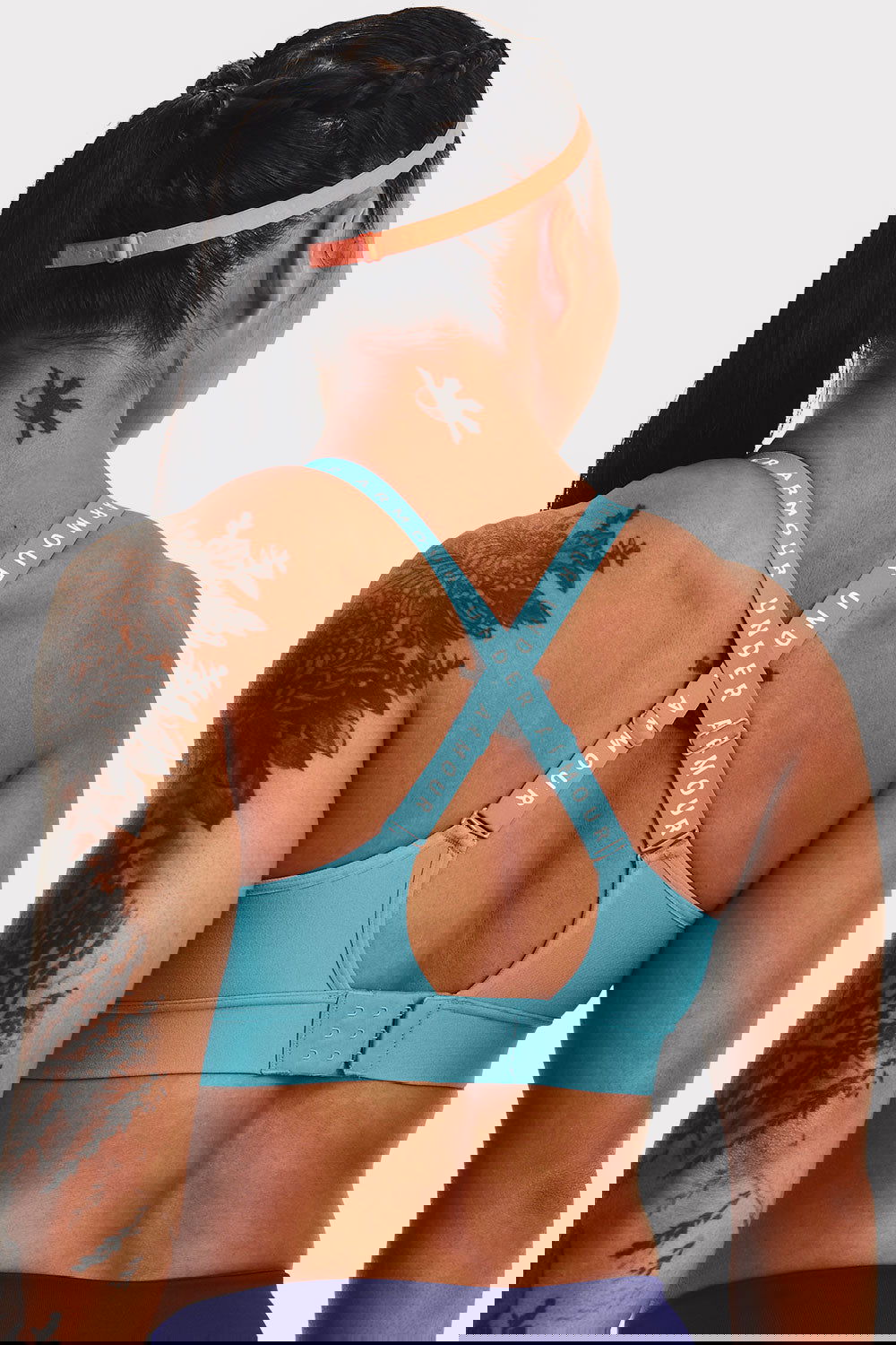 UA Infinity Mid Covered - Glacier Blue - workoutbrands.com