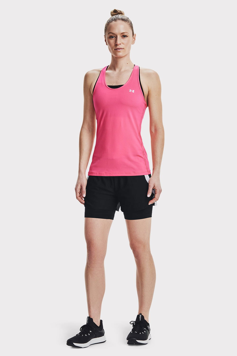 UA Play Up 2-in-1 Shorts - Black - workoutbrands.com