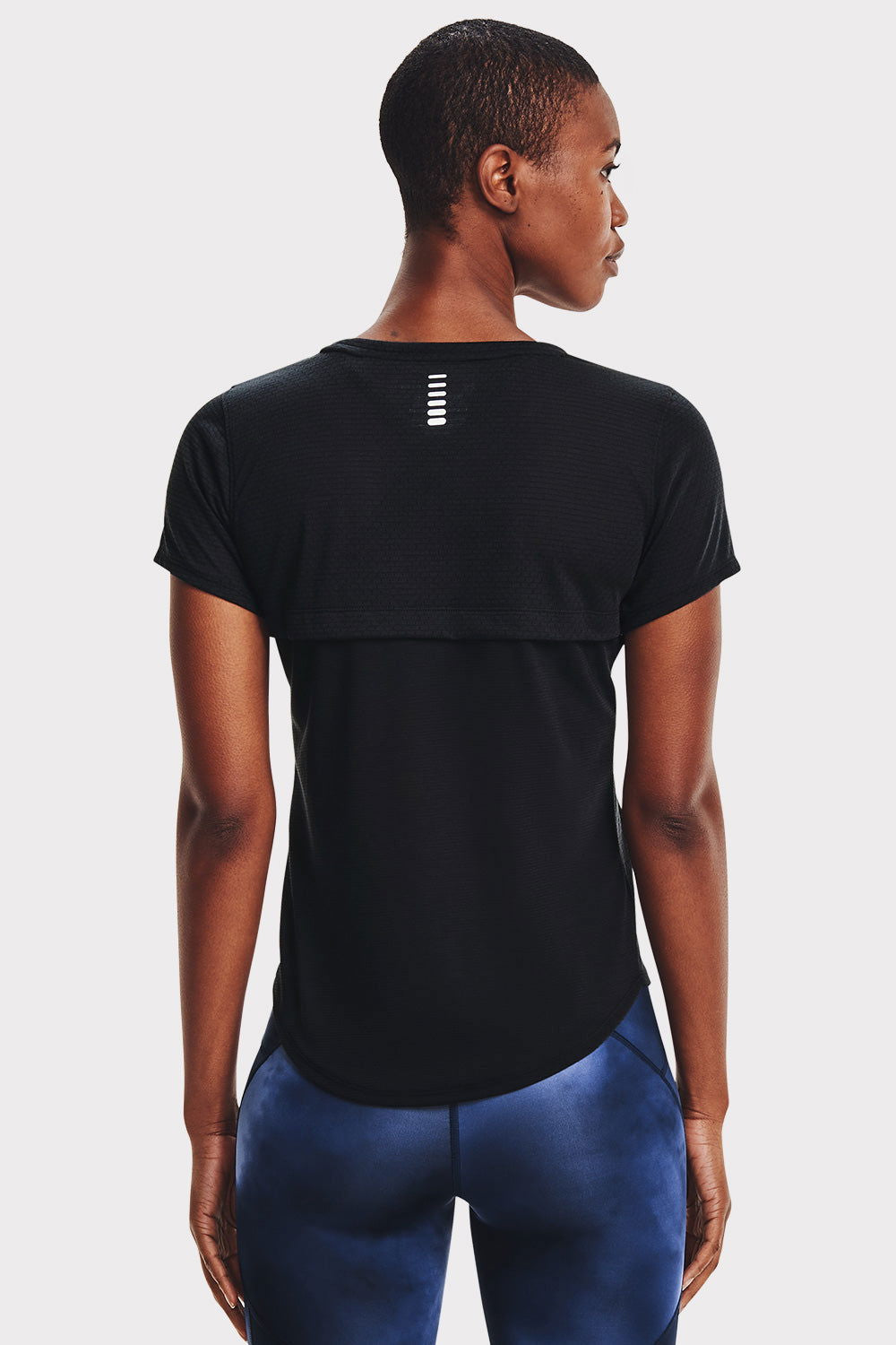 UA Streaker SS - Black - workoutbrands.com