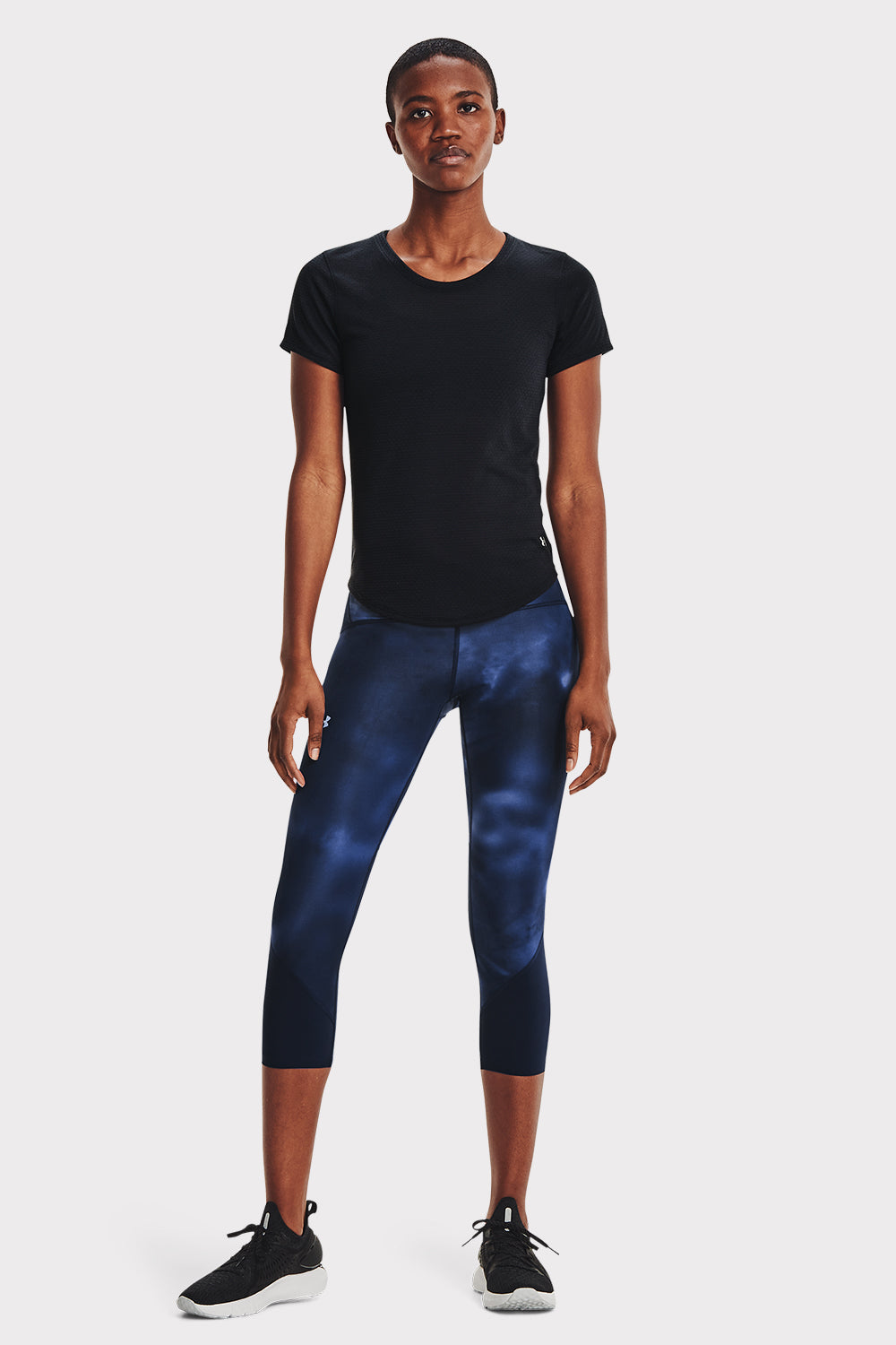 UA Streaker SS - Black - workoutbrands.com