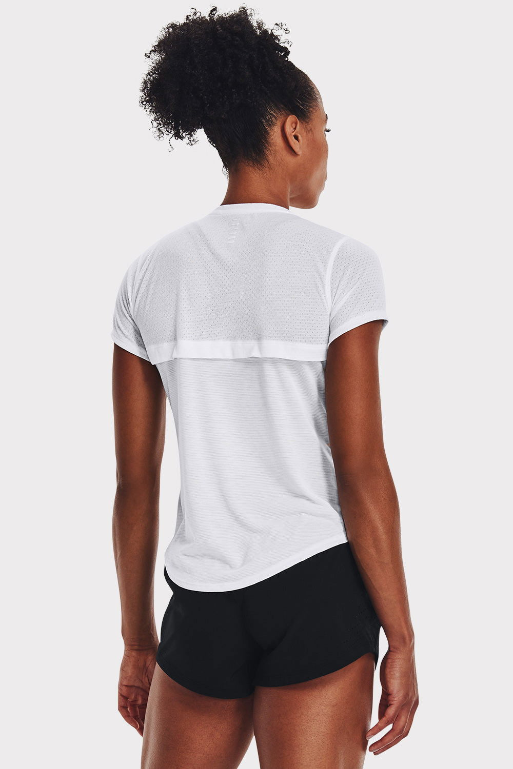 UA Streaker SS - White - workoutbrands.com