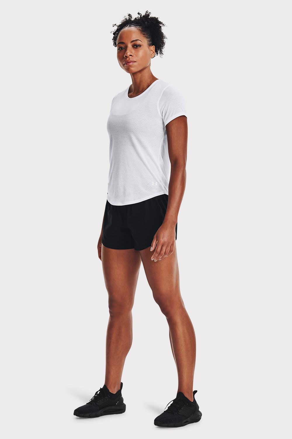 UA Streaker SS - White - workoutbrands.com