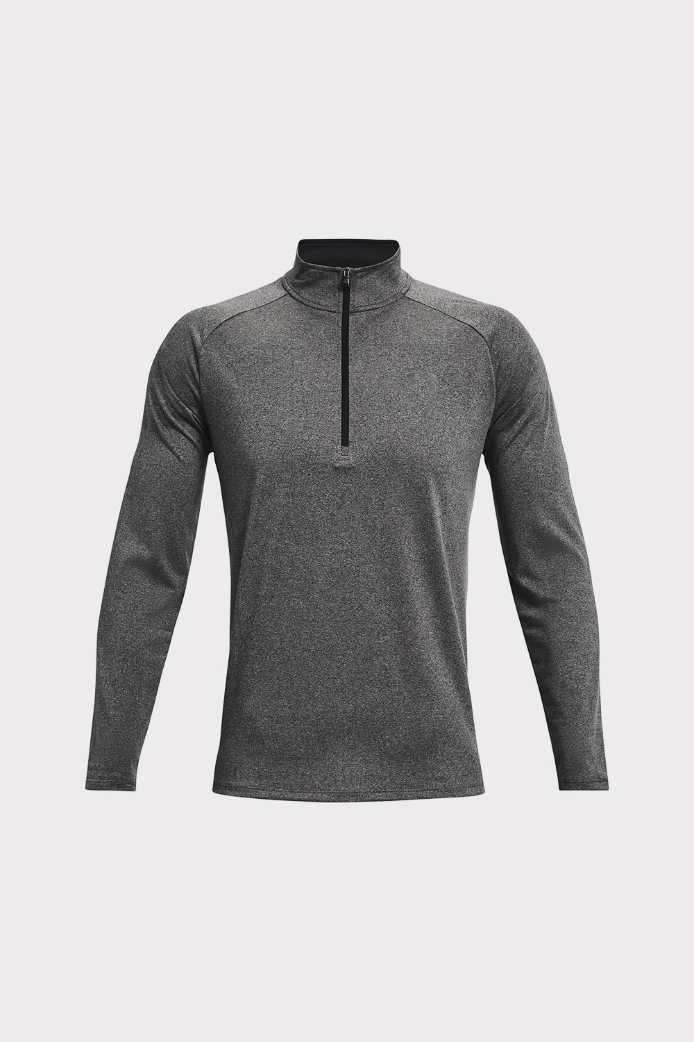 UA Tech 2.0 1/2 Zip - Carbon Heather - workoutbrands.com