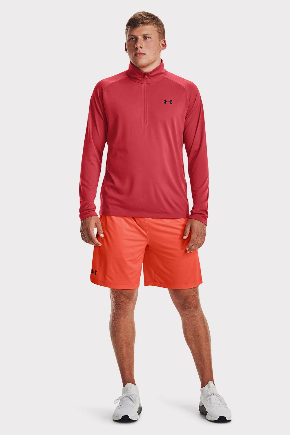 UA Tech 2.0 1/2 Zip - Chakra - workoutbrands.com