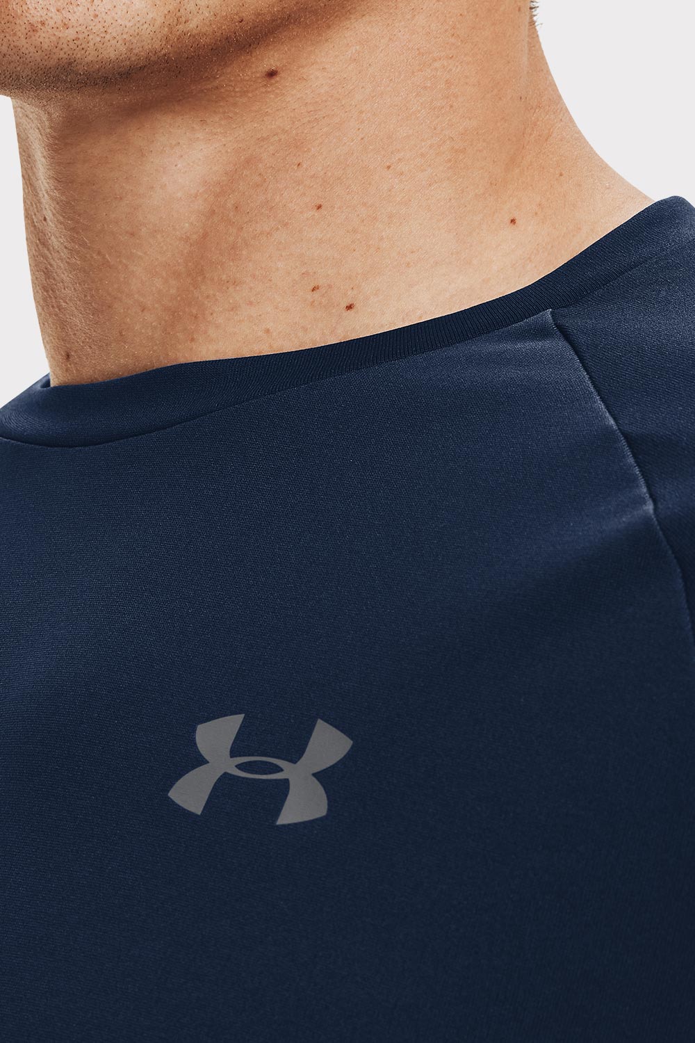 UA Tech 2.0 SS Tee - Midnight Navy - workoutbrands.com