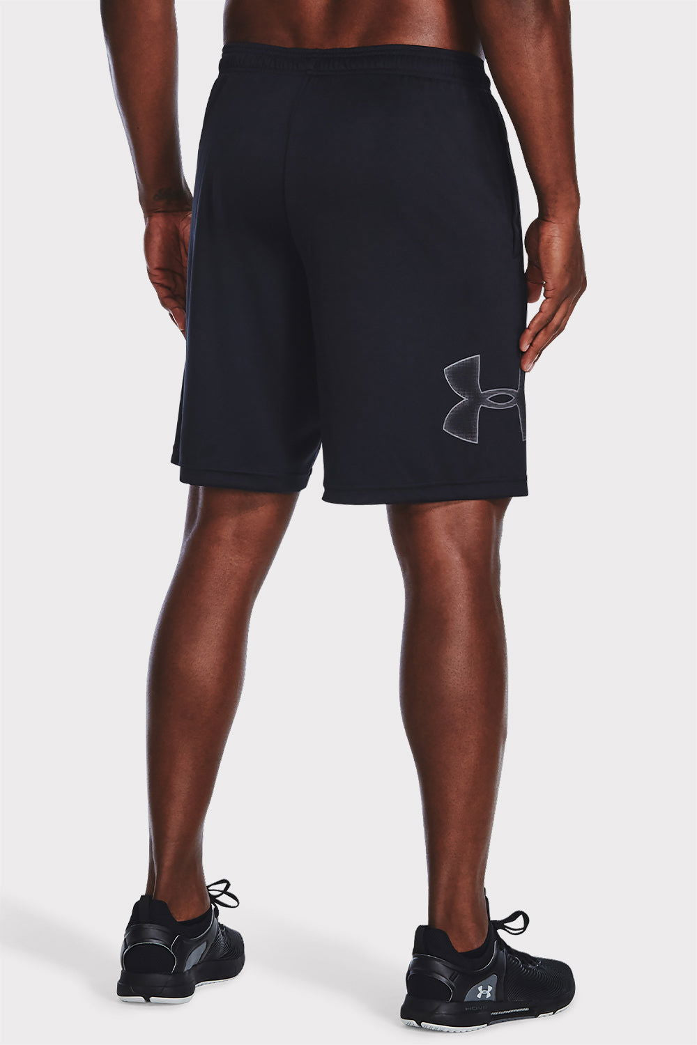 UA Tech Graphic Shorts - Black - workoutbrands.com