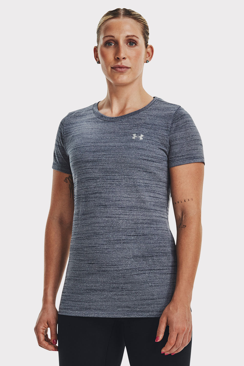 UA Tech Tiger SSC - Downpour Gray - workoutbrands.com