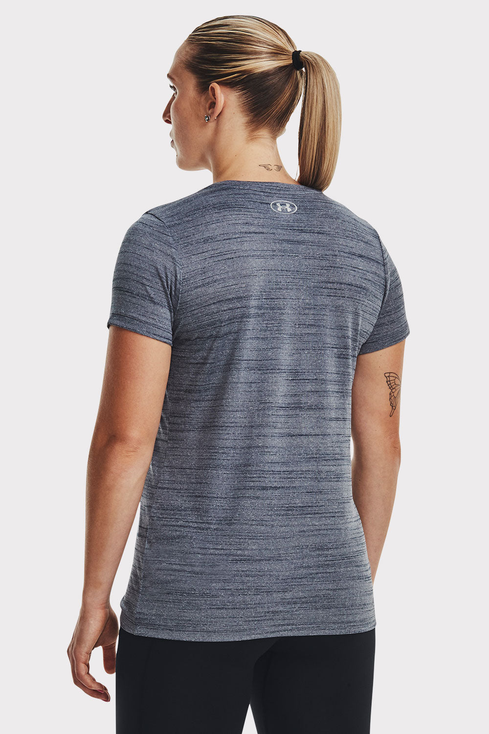 UA Tech Tiger SSC - Downpour Gray - workoutbrands.com