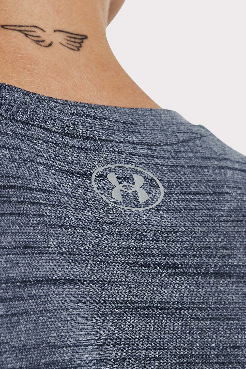 UA Tech Tiger SSC - Downpour Gray - workoutbrands.com