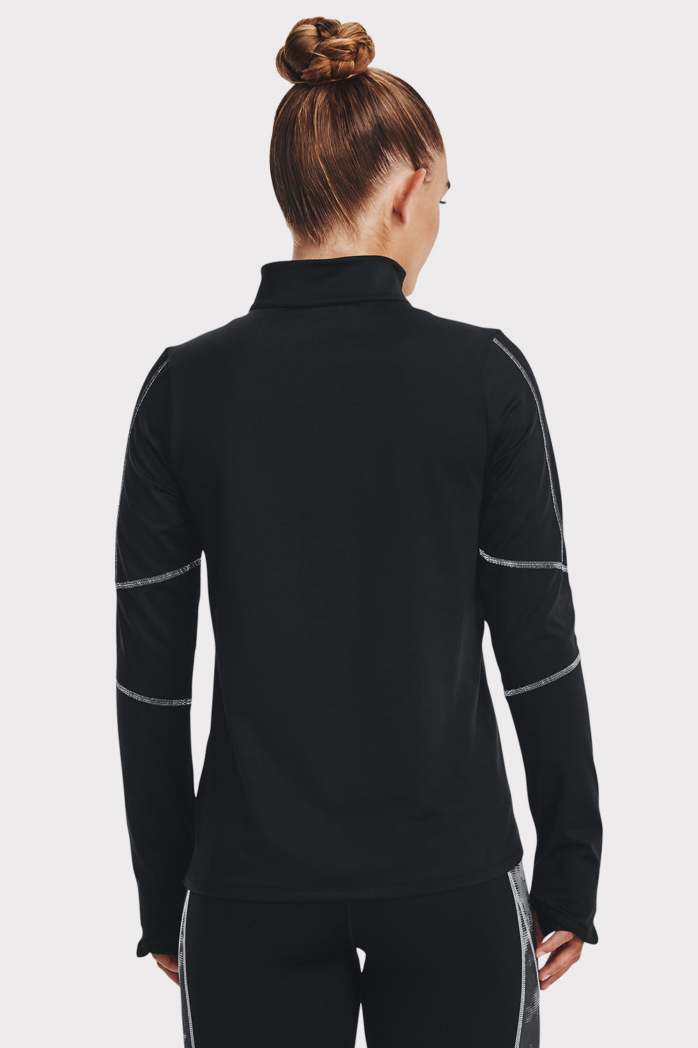 UA Train CW 1/2 Zip - Black - workoutbrands.com