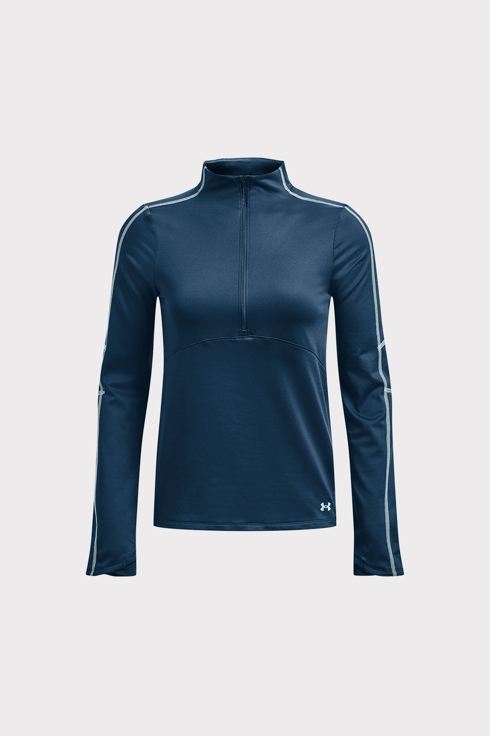 UA Train CW 1/2 Zip - Petrol Blue - workoutbrands.com