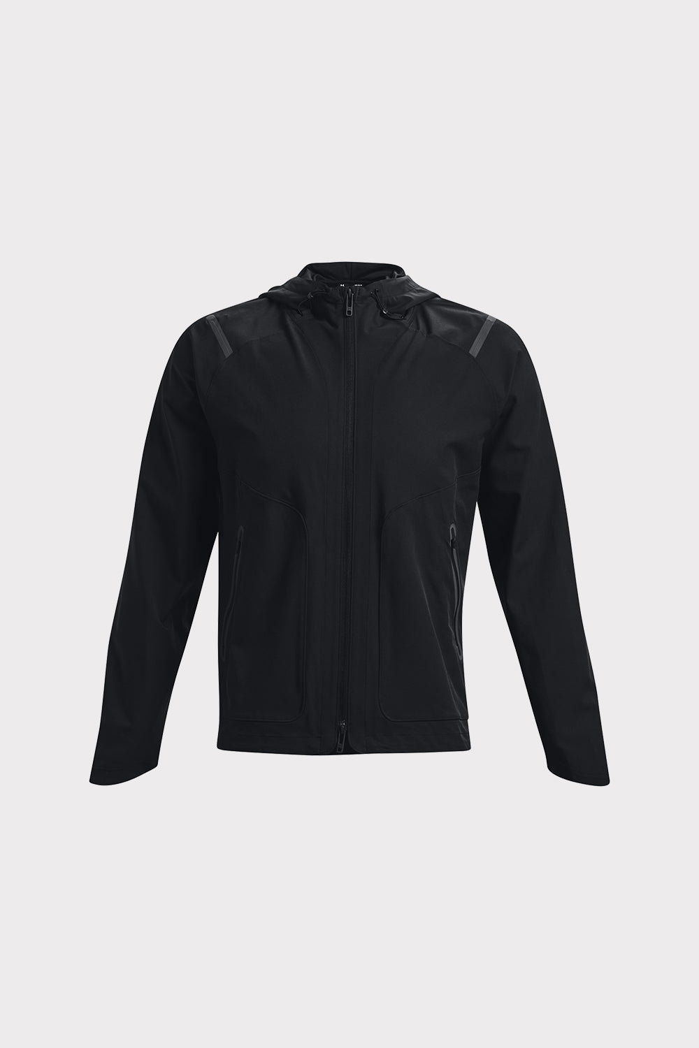 UA Unstoppable Stretchy Jacket - Black - workoutbrands.com