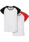 UC Girls Contrast Raglan Tee 2-pak