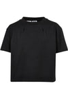 Camiseta plisada extragrande orgánica para niñas de la UC