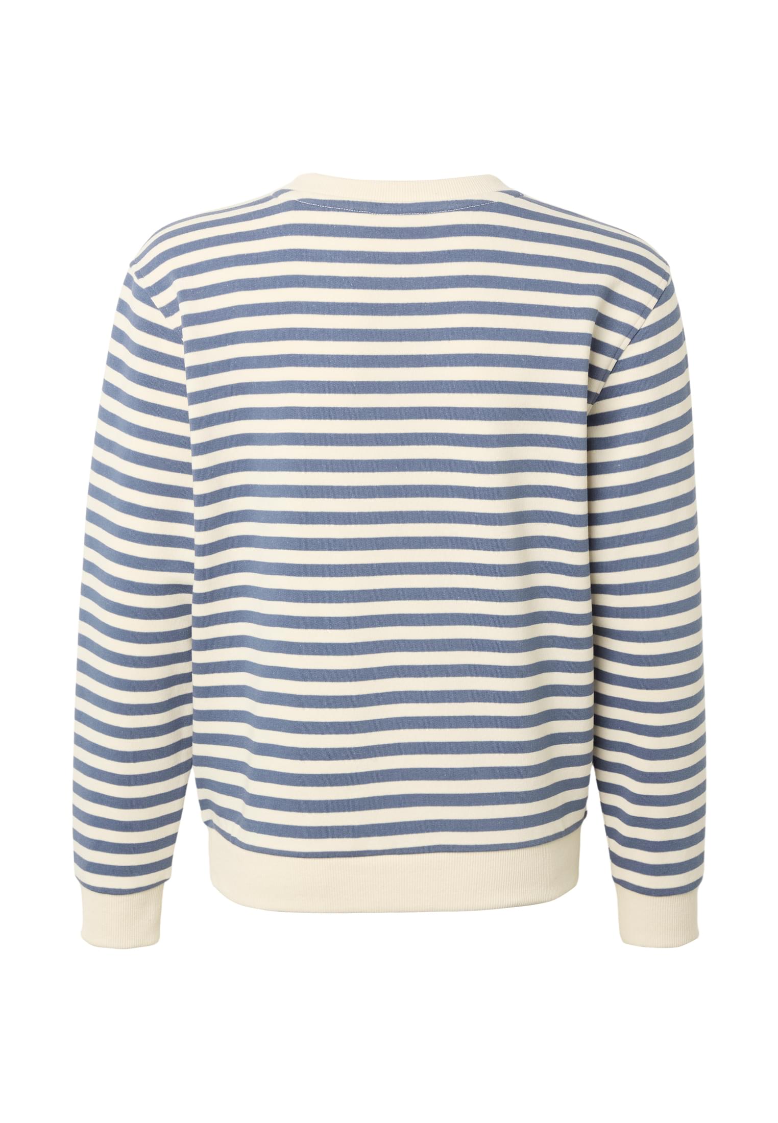 UC Girls Oversized Striped Crewneck