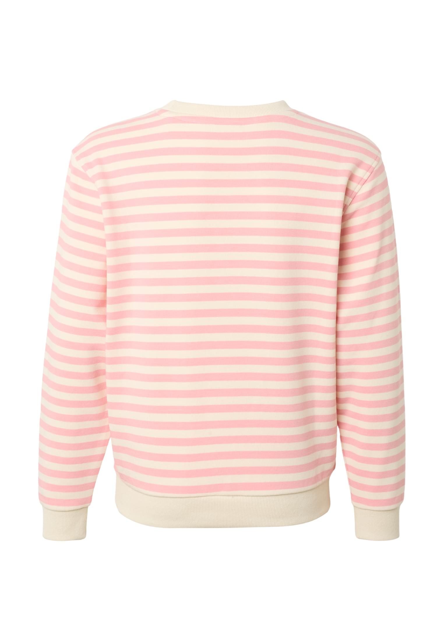UC Girls Oversized Striped Crewneck
