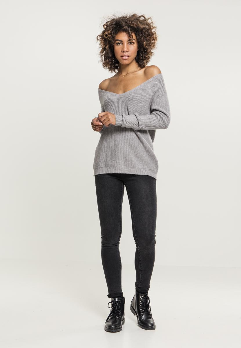 UC Back Lace Up Sweater - workoutbrands.com
