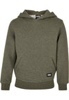Felpa con cappuccio mélange basica UC Boys