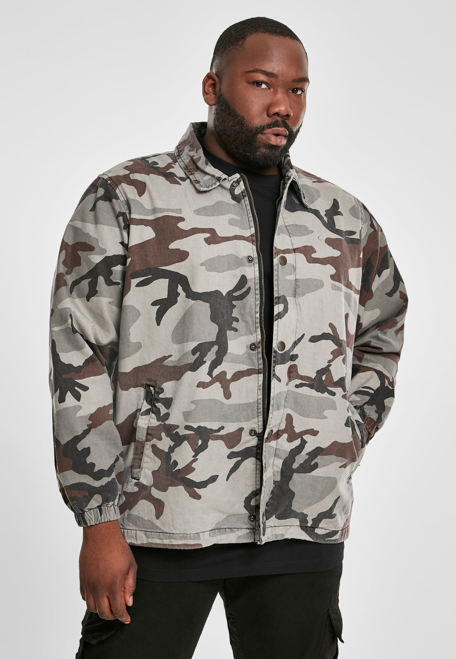 UC Camo Cotton Coach Jacket - workoutbrands.com