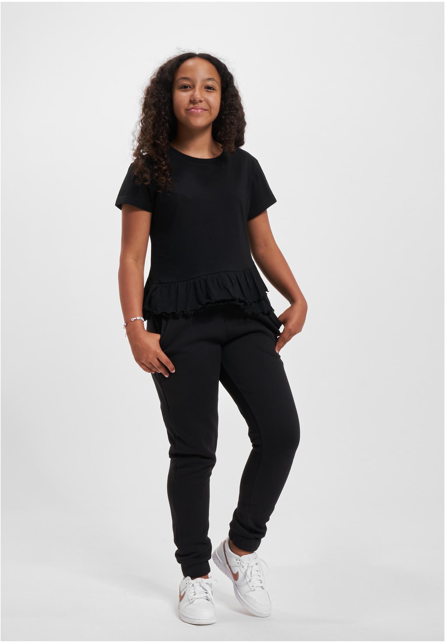 UC Girls Organic Volant Tee - workoutbrands.com