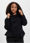 UC Girls Organic Ruffles hettegenser