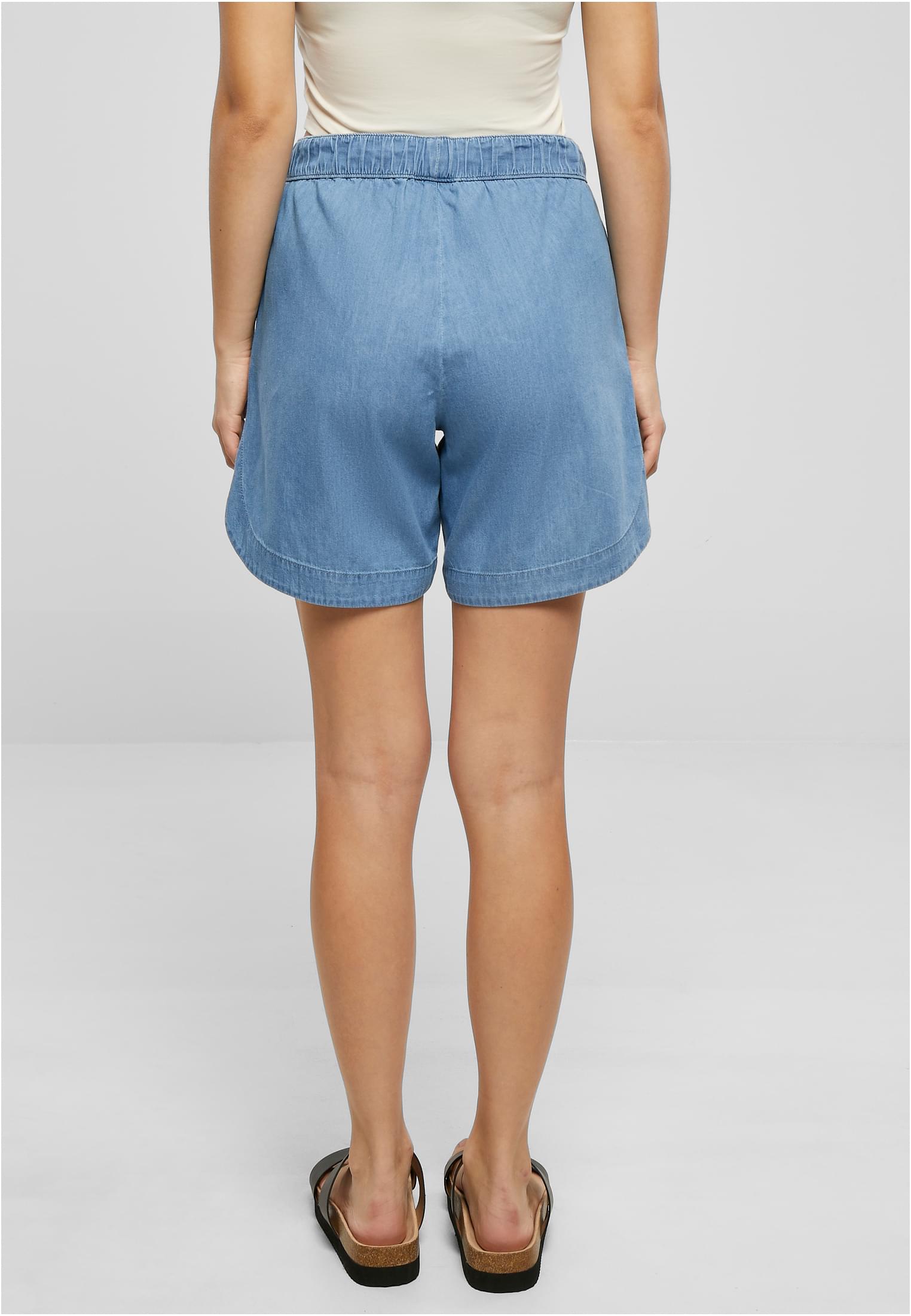 UC Light Denim Shorts Skyblue Washed - workoutbrands.com
