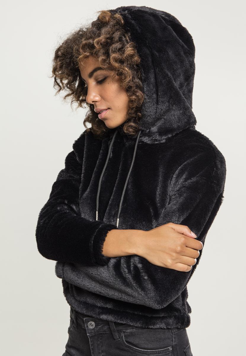 UC Oversize Short Teddy Hoody - workoutbrands.com