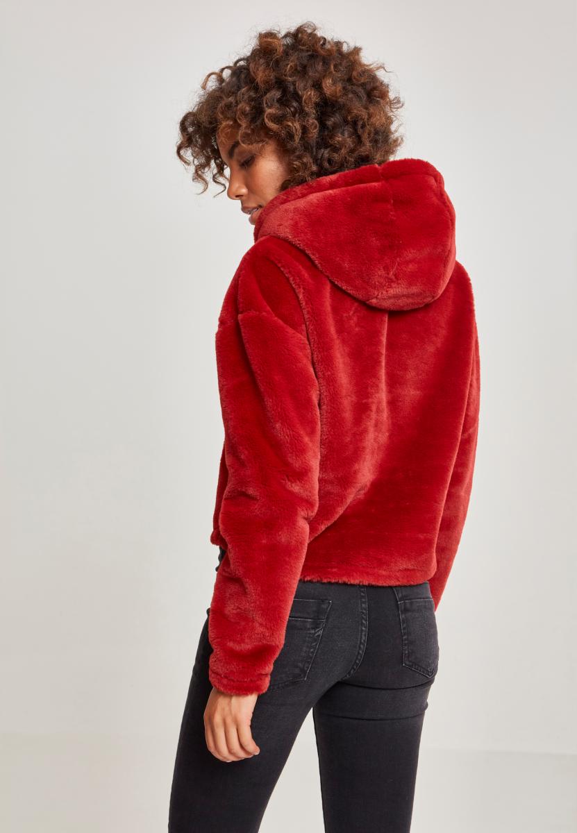 UC Oversize Short Teddy Hoody - workoutbrands.com