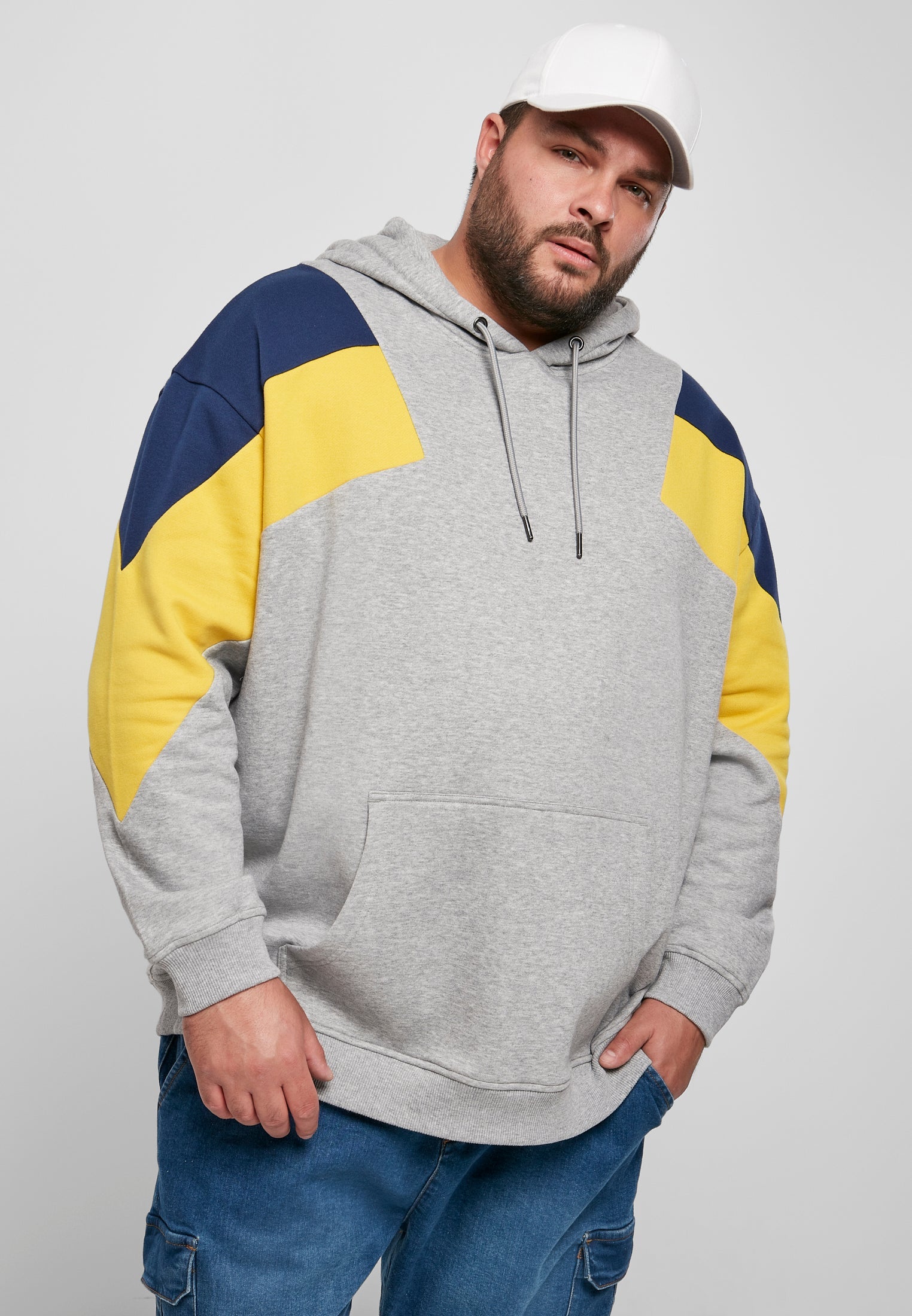 UC Oversized 3-Tone Hoodie - workoutbrands.com