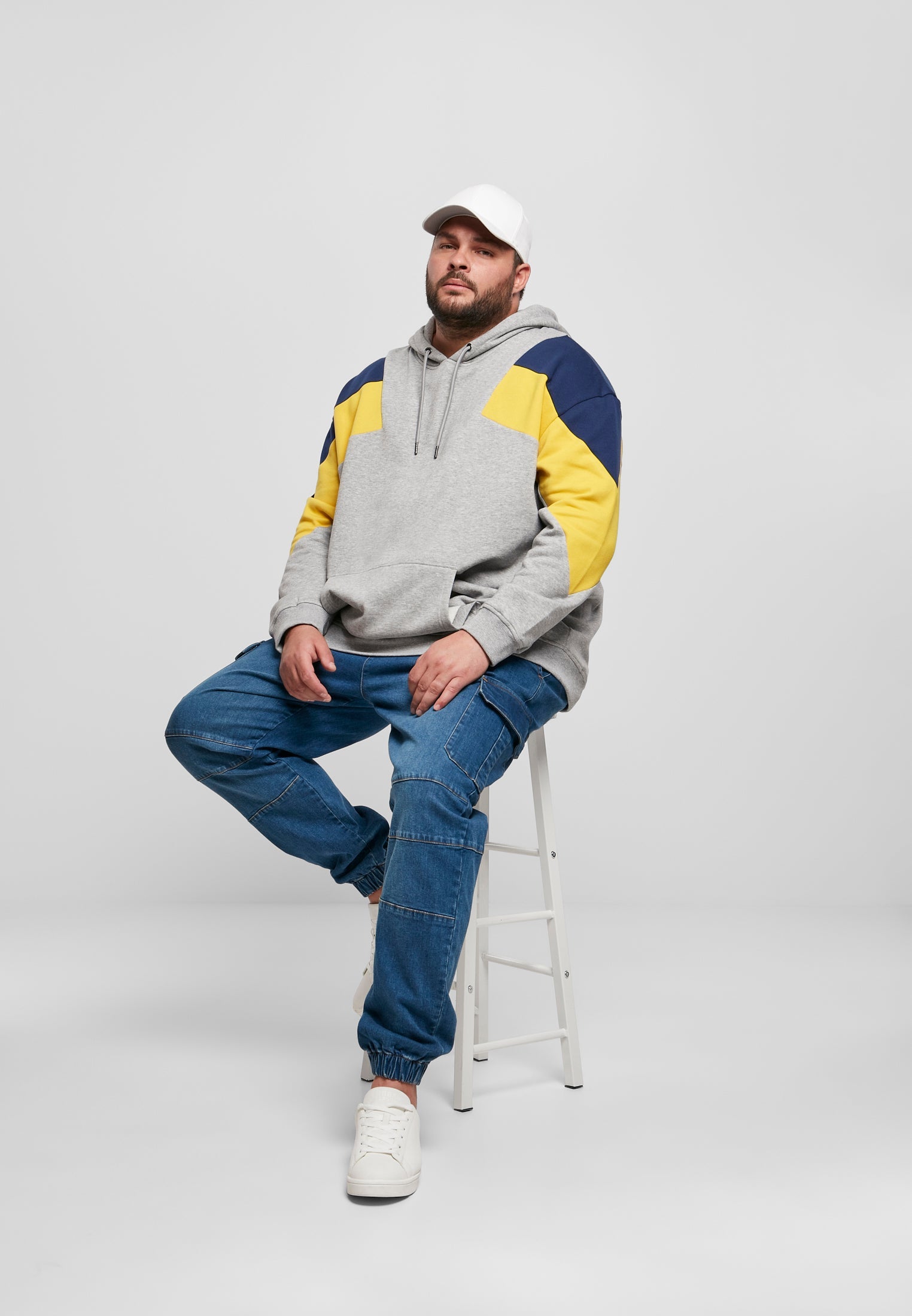 UC Oversized 3-Tone Hoodie - workoutbrands.com