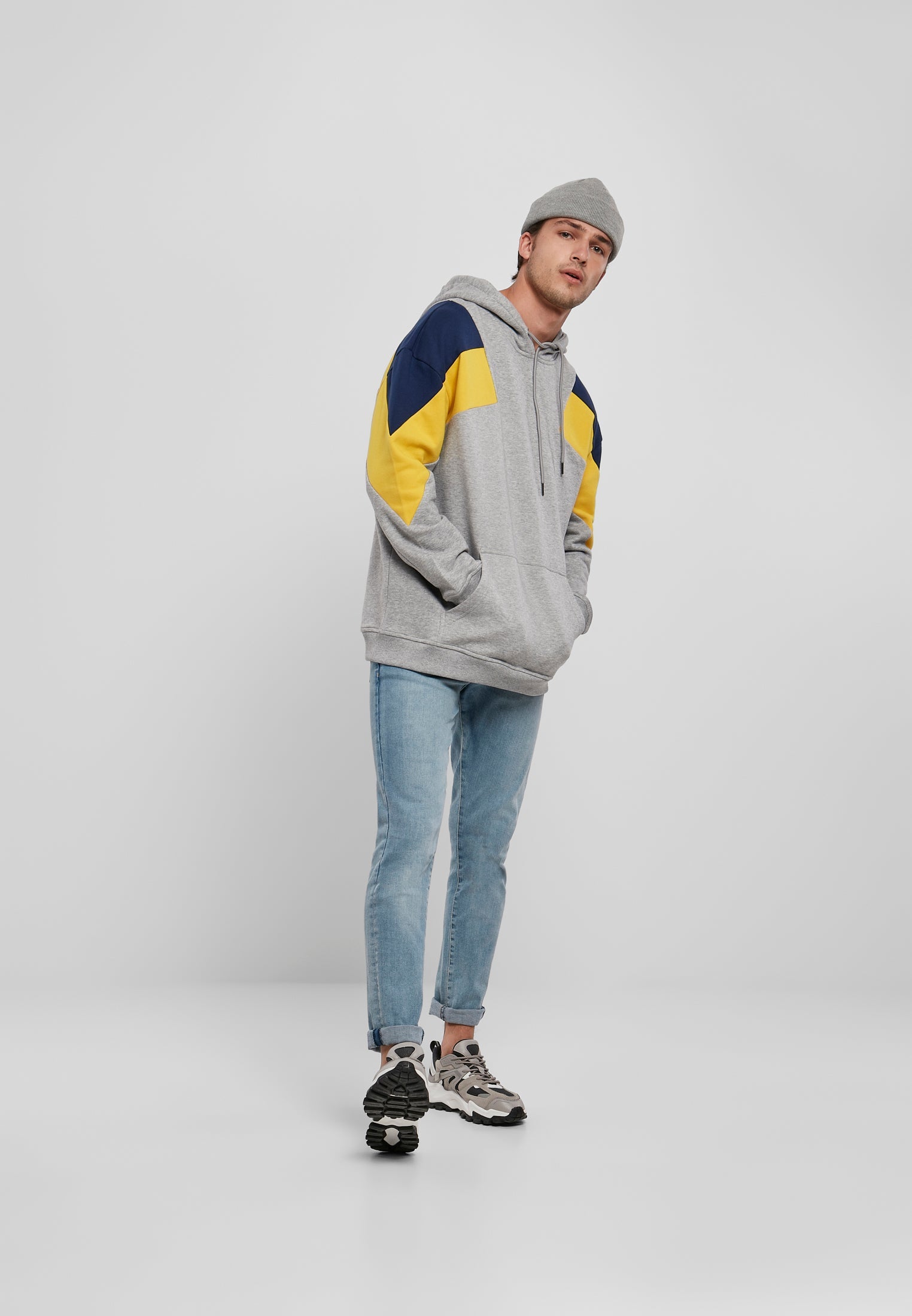 UC Oversized 3-Tone Hoodie - workoutbrands.com