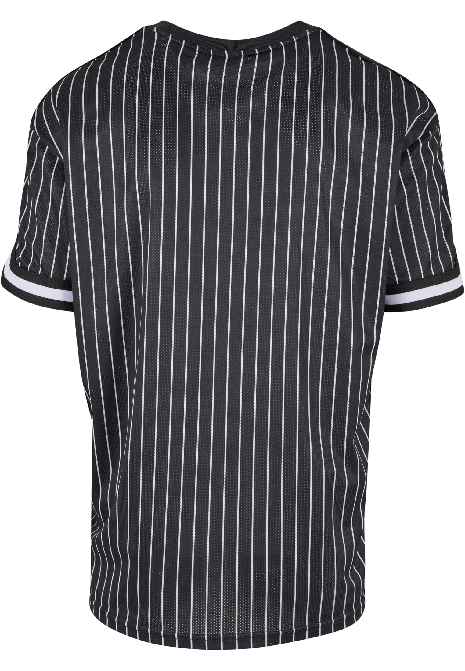 UC Oversized Striped Mesh Tee - workoutbrands.com
