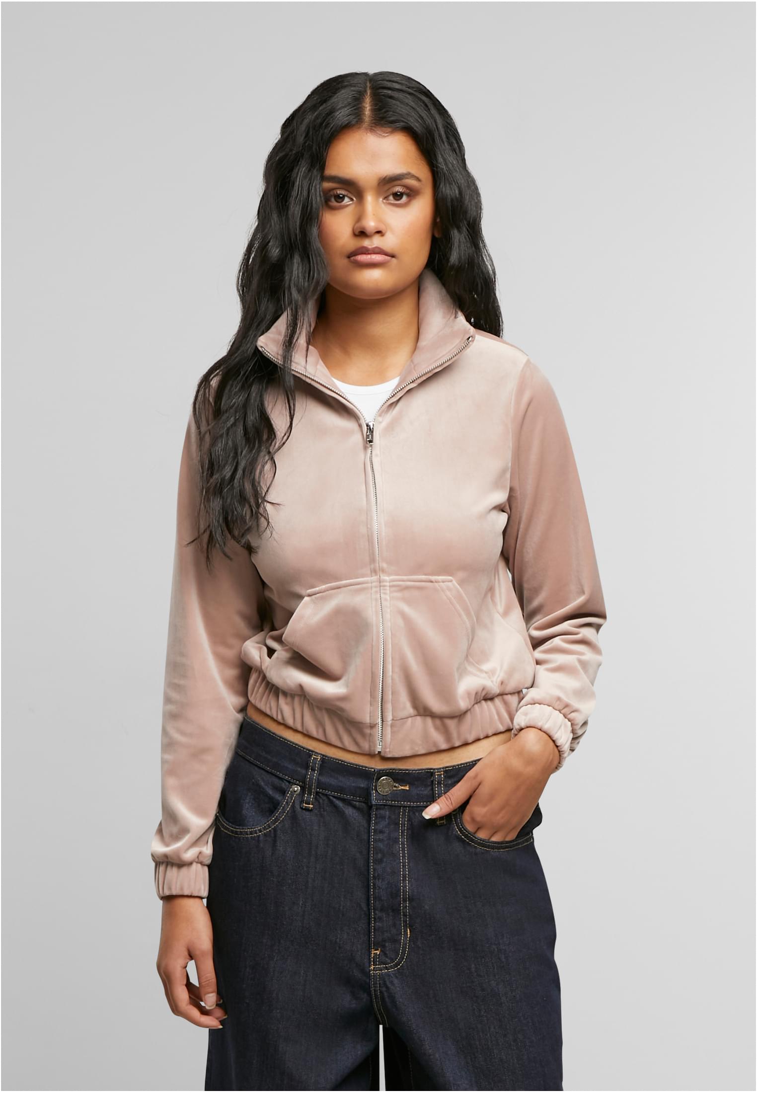 UC Short Velvet Track Jacket - workoutbrands.com
