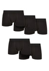 Calzoncillos tipo bóxer de algodón orgánico UC Solid, paquete de 5