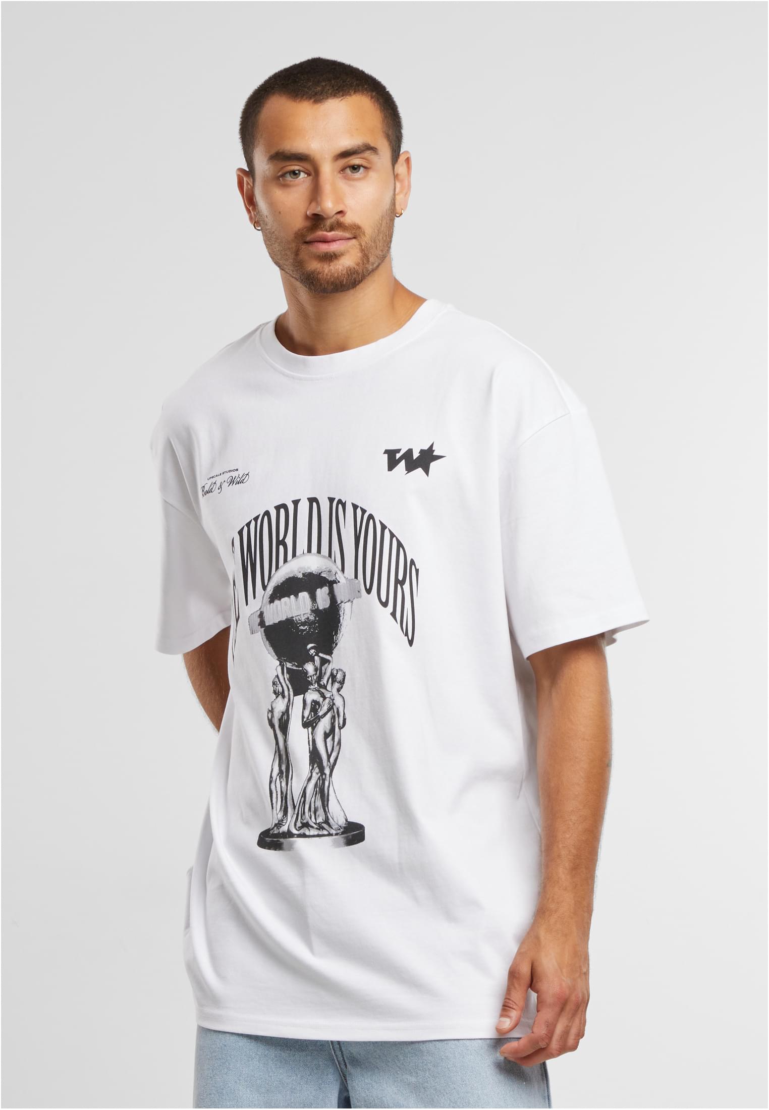 Your World Oversize Tee white XXL - workoutbrands.com
