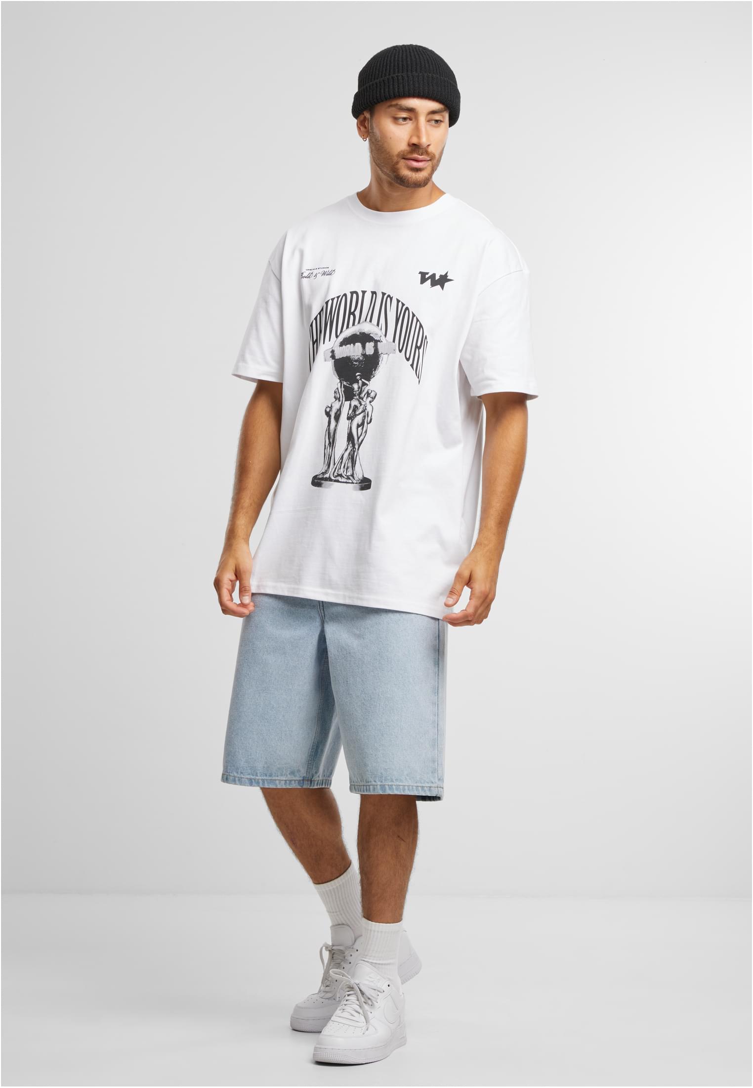Your World Oversize Tee white XXL - workoutbrands.com
