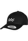 Cappellino snapback con visiera curva premium MT Zodiac YP Classics a 5 pannelli