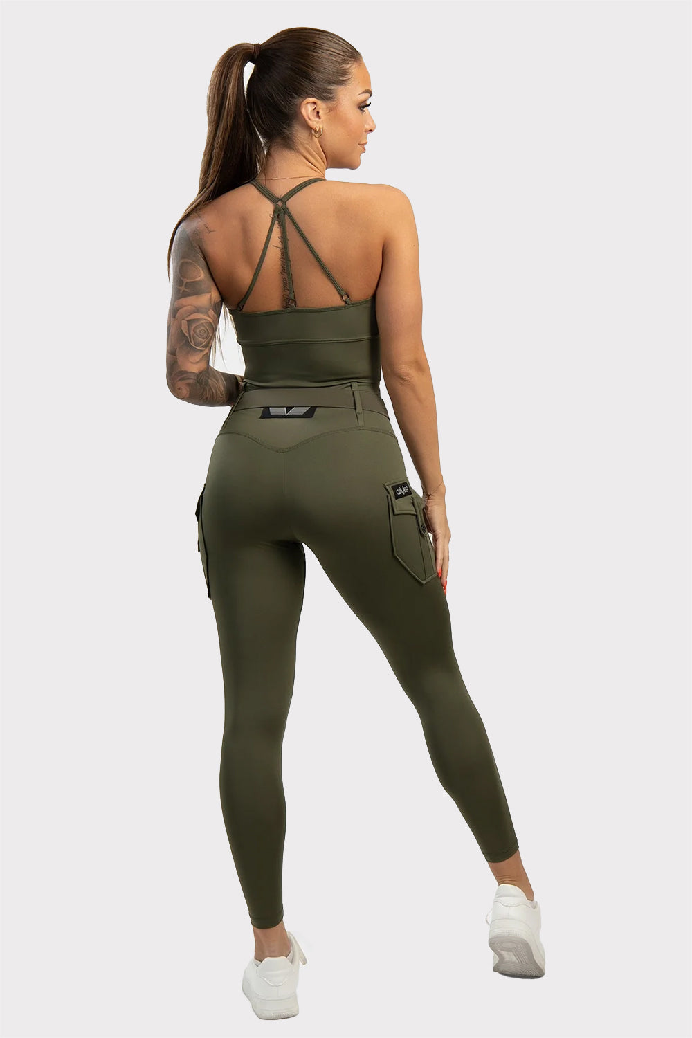 G Cargo Tights - Military Green