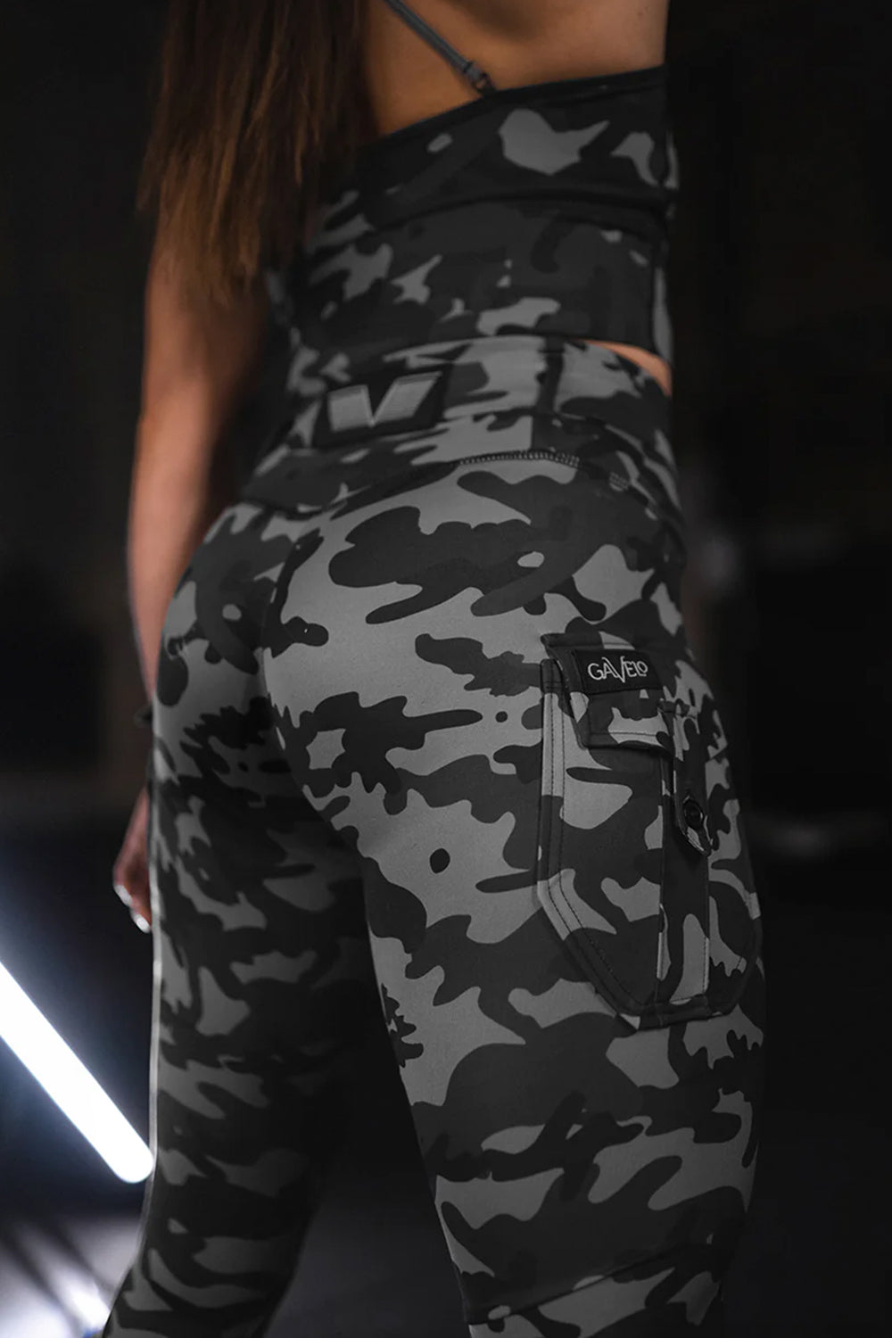 G Cargo Camo Stealth Tights - Fekete