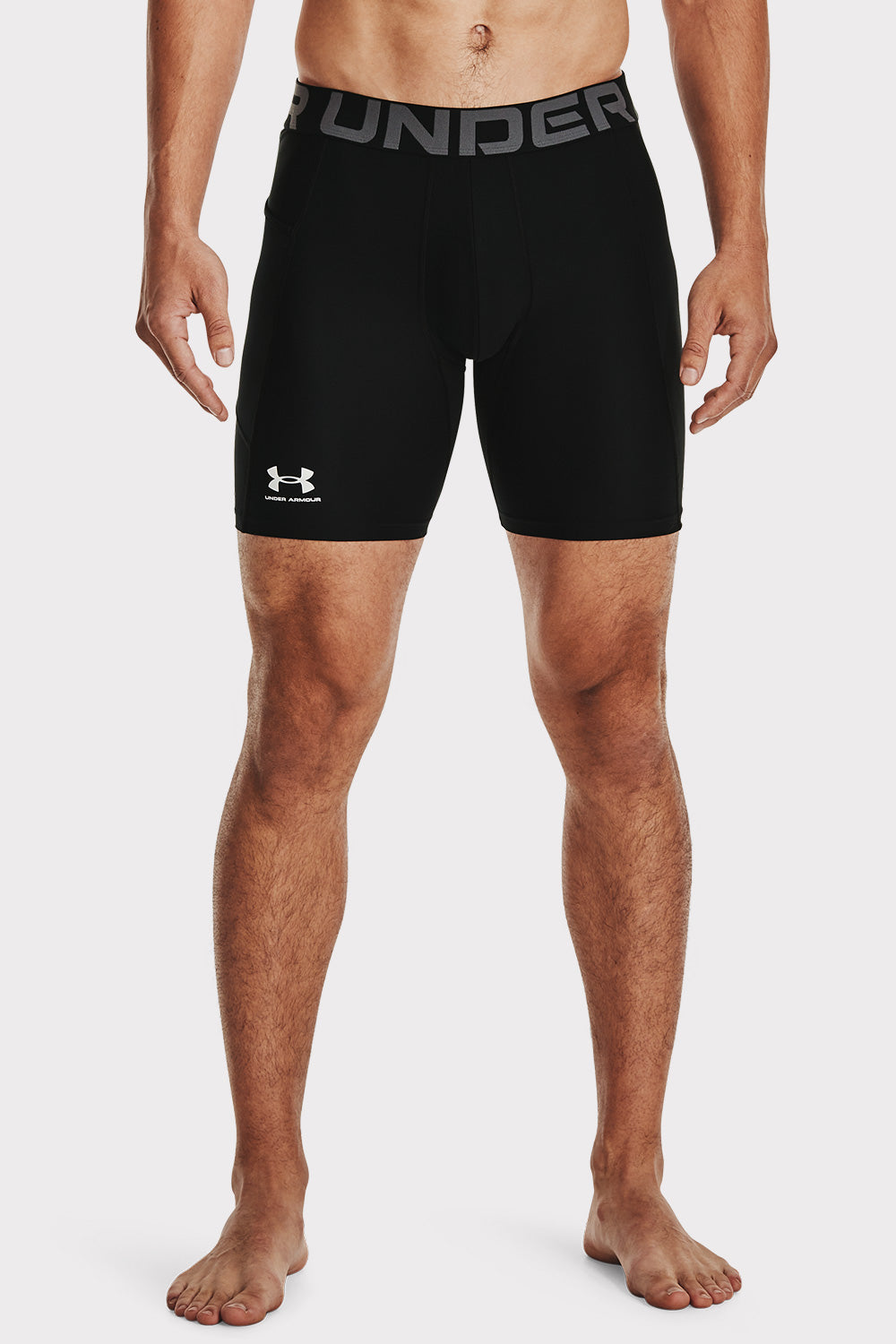 UA HG Armour Compression Shorts - Negro