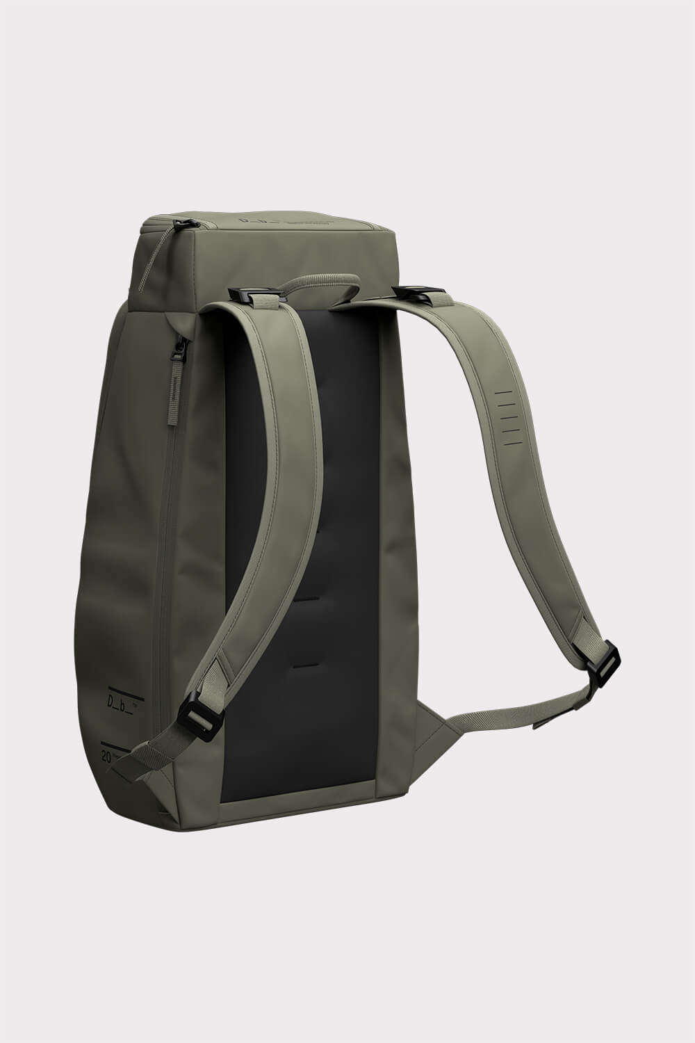 DB HUGGER BACKPACK 20L - SAMMA VIHREÄ