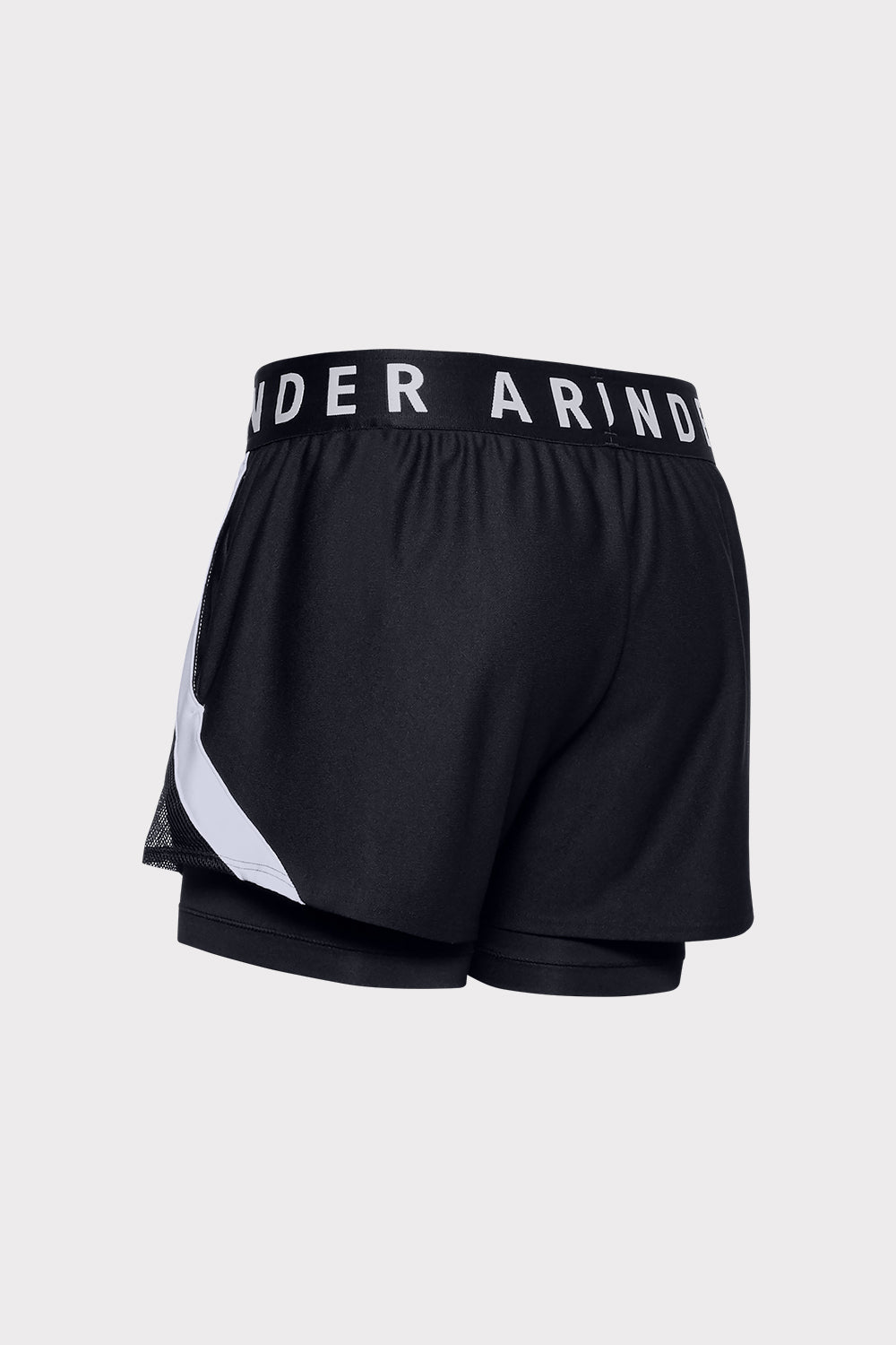 UA Play Up 2-in-1 Shorts - Musta