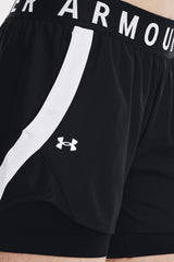 UA Play Up 2-in-1 Shorts - Black