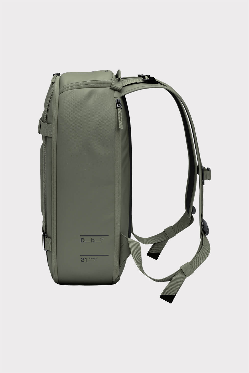 DB RAMVERK BACKPACK 21L - SAMMALVIHREÄ