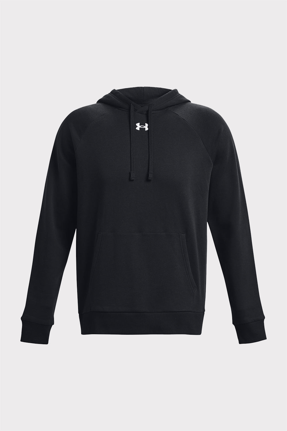 UA Rival Fleece-Hoodie – Schwarz