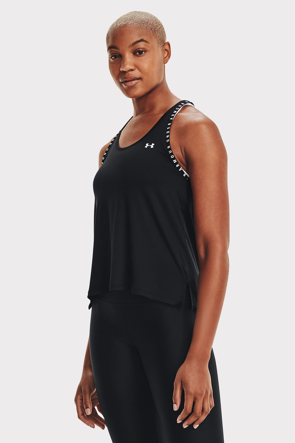 UA Knockout Tank - Zwart  